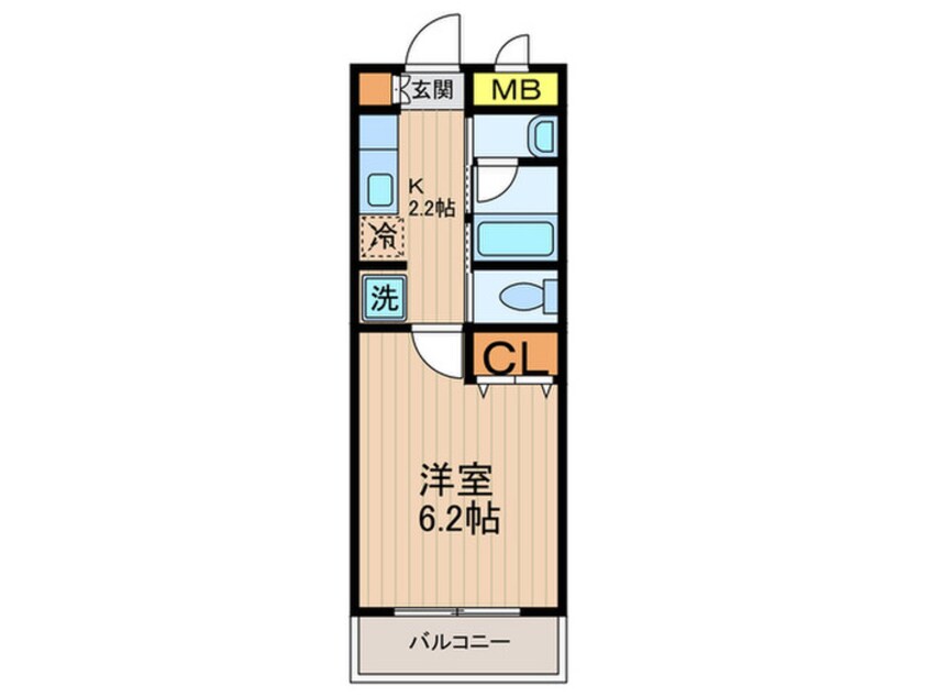 間取図 アスキ－南品川