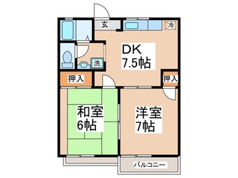 間取図 ドミール鈴