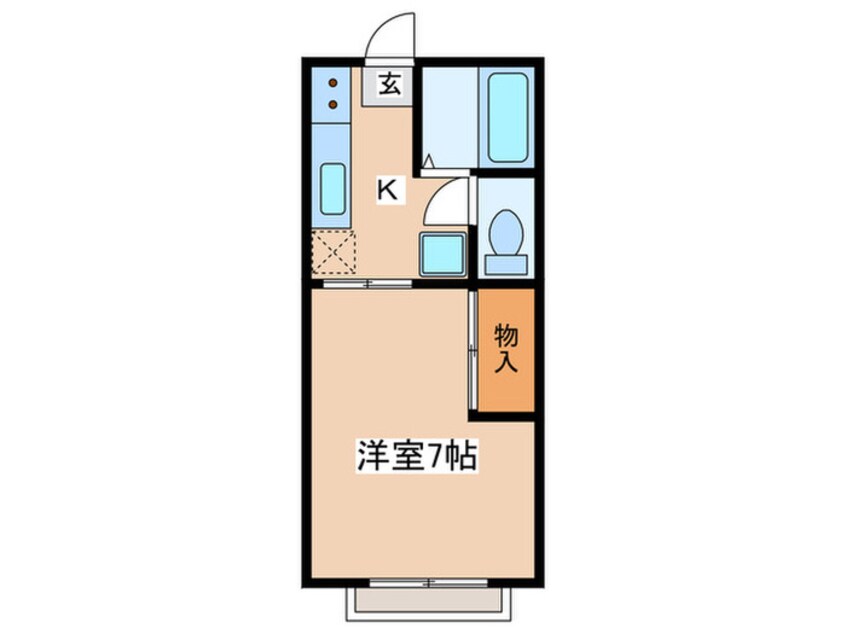 間取図 第三ｸﾞﾘｰﾝﾊｲﾂ