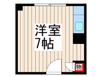 間取図 ステューディオ桜台