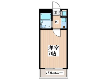 間取図 烏山ダイカンプラザⅠ(204)