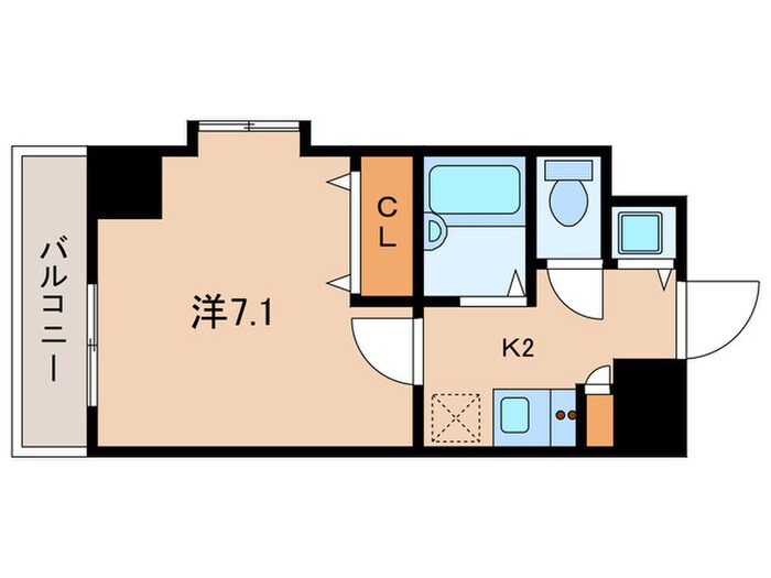 間取り図 K＆W西新橋