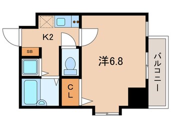 間取図 K＆W西新橋