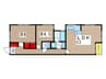 メゾンド稲毛 2LDKの間取り
