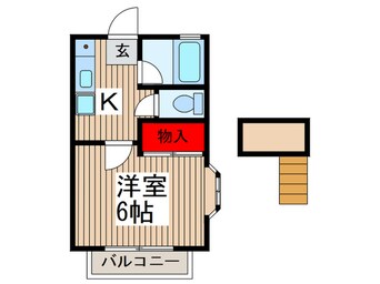 間取図 メゾン　プルミェール