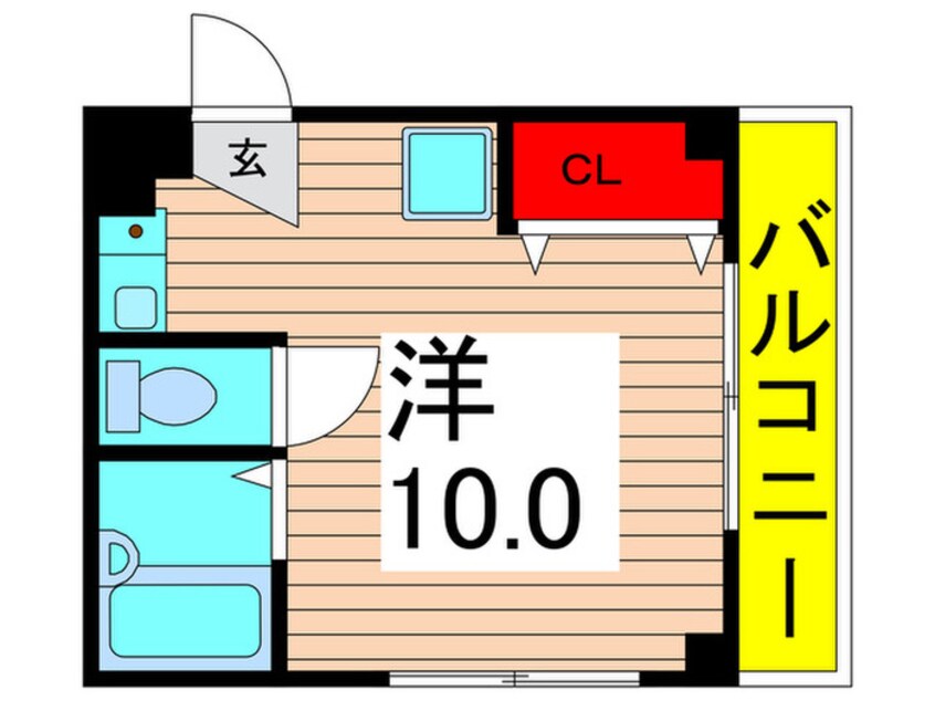 間取図 NICsuite(401)