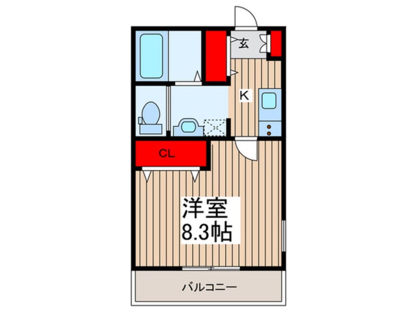 間取図 アニーサ・ケー
