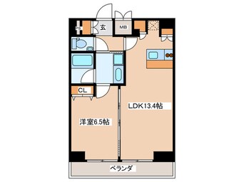 間取図 レジディア本厚木