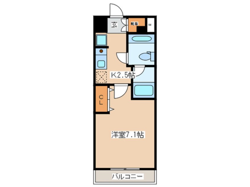 間取図 レジディア本厚木