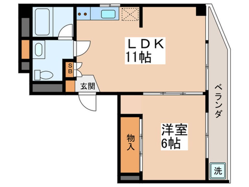 間取図 三洋ガーデン立石