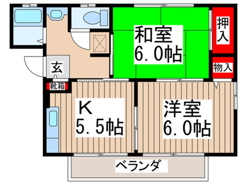 間取図 ストークハイムＢ