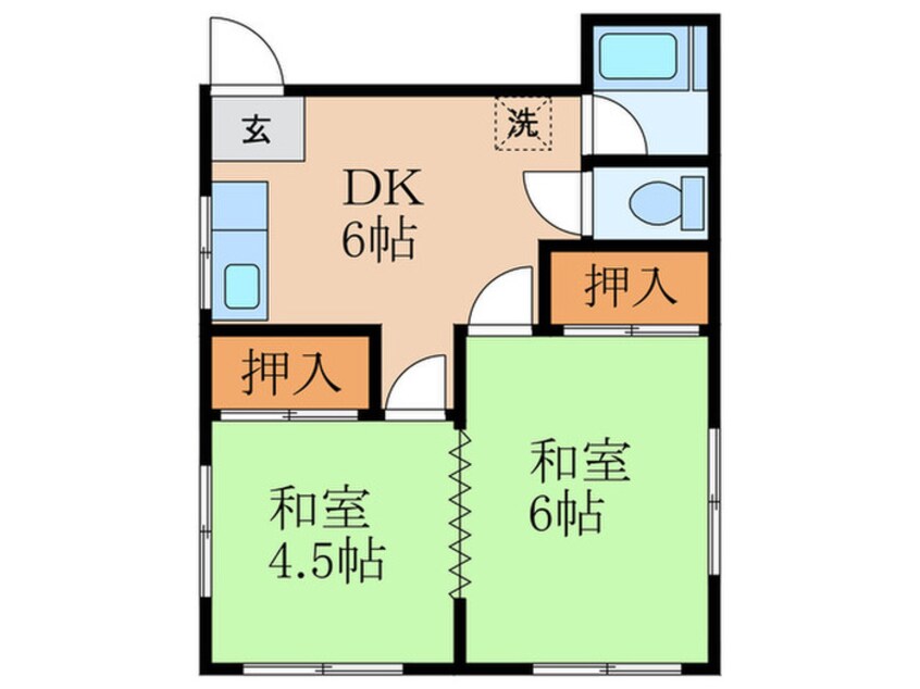 間取図 北野ビル