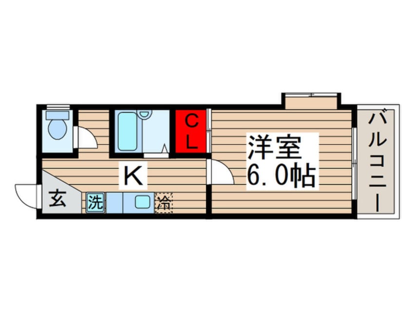 間取図 ハイムグリンディル