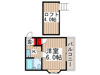 間取図 ロフティスピング鎌ヶ谷