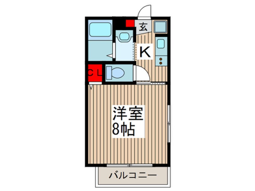 間取図 Aube鳩ヶ谷本町