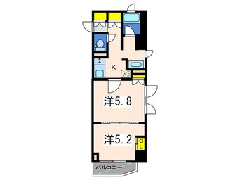 間取図 グラマシｰ横濱関内