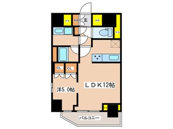 間取図 グラマシｰ横濱関内