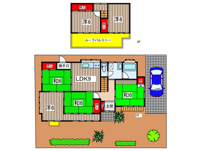間取り図 茂原戸建て