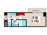 メイクス西新井大師 1Kの間取り