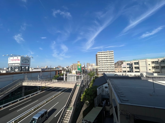 室内からの展望 メイクス西新井大師