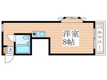 間取図 チェリーコートK