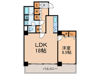 間取図 ﾘﾊﾞ-ｼﾃｨ21ｲ-ｽﾄﾀﾜ-ｽﾞ6号棟