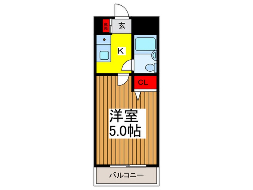 間取図 日神パレステージ浦和（203）