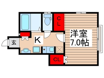 間取図 桜フラット市川