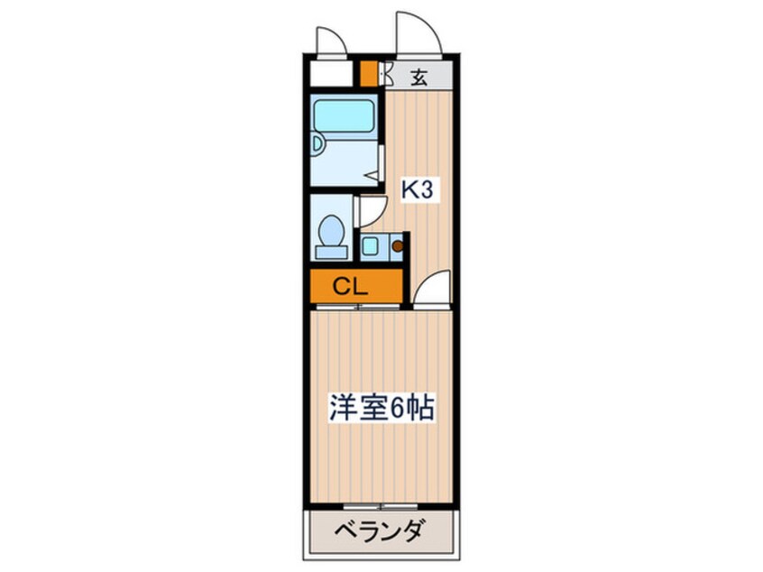 間取図 ウィスタリアビル