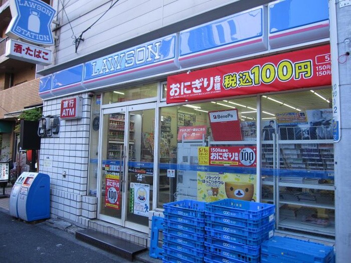 ローソン千駄木3丁目店(コンビニ)まで206m ＫＤＸレジデンス千駄木