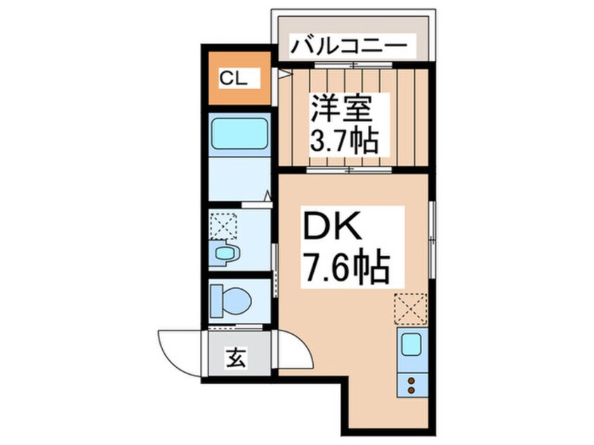 間取図 カンタービレ