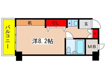 間取図 CRESCENT COURT KAWASAKI