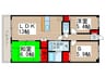 アバンドーネ高橋 2LDK+Sの間取り