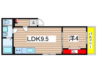 間取図 コンフォーティア蘇我