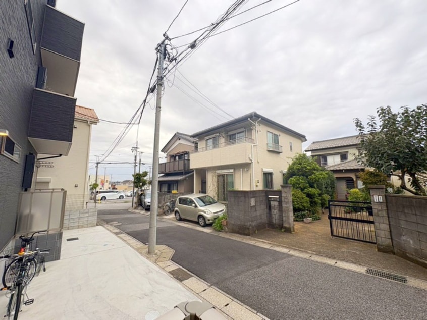 室内からの展望 コンフォーティア蘇我