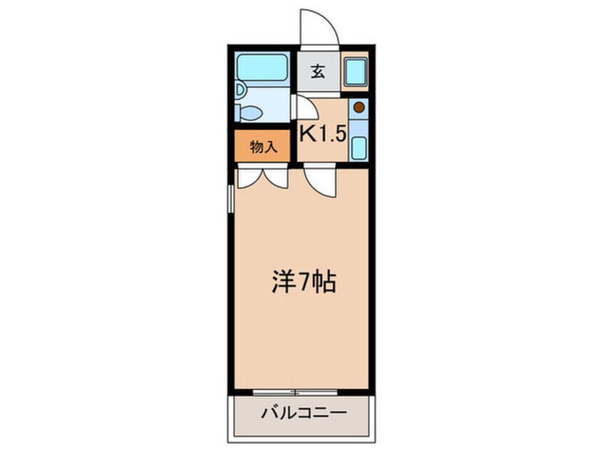 間取図 ソレイユ田園調布