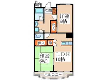 間取図 つつじが丘ヒロック第１