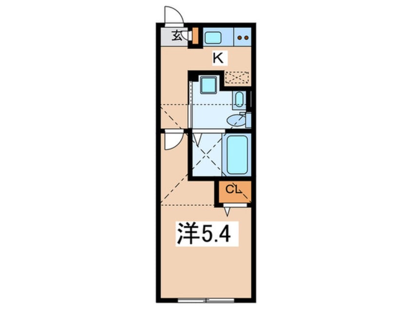 間取図 Bay maison湘南台