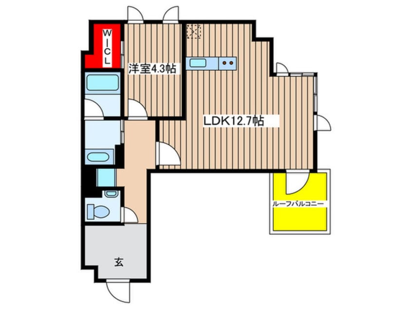 間取図 ルミアージュ登戸