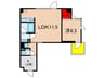 ルミアージュ登戸 1LDKの間取り