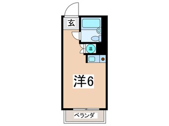 間取図 ライオンズマンション横浜(207)