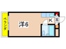 だるま堂ビル 1Kの間取り