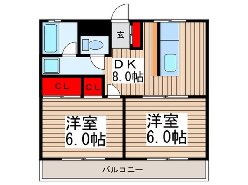 間取図 エレガンスシティ