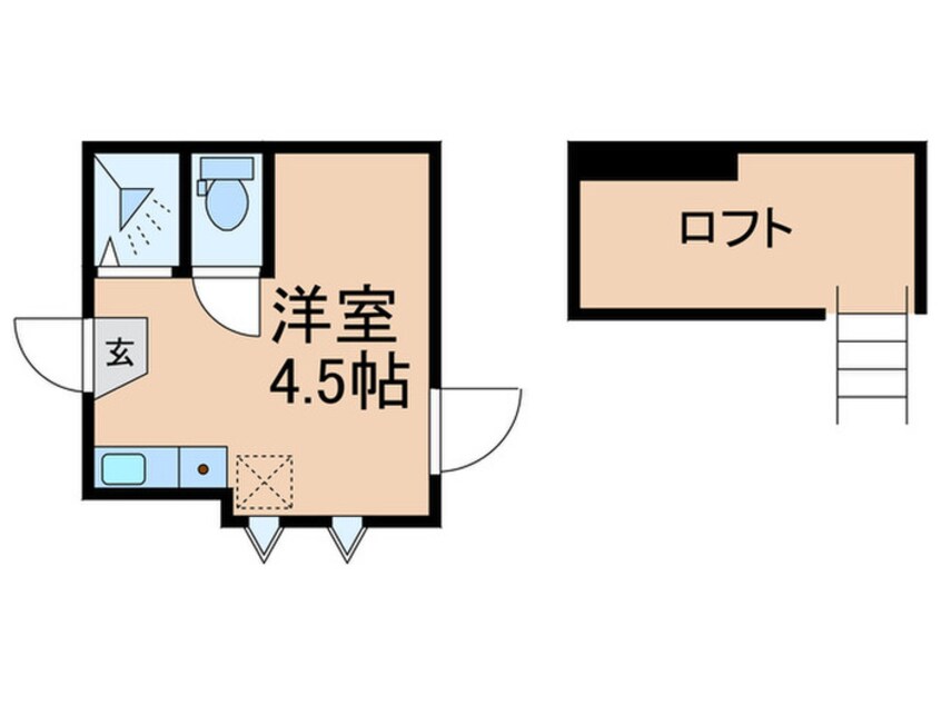 間取図 フェリスメイプル