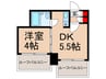 常盤台ﾀﾞｲｶﾝﾌﾟﾗｻﾞｼﾃｨ(603) 1DKの間取り