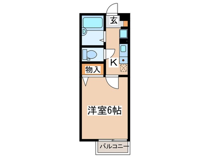 間取り図 ジュネス陽光台Ⅱ