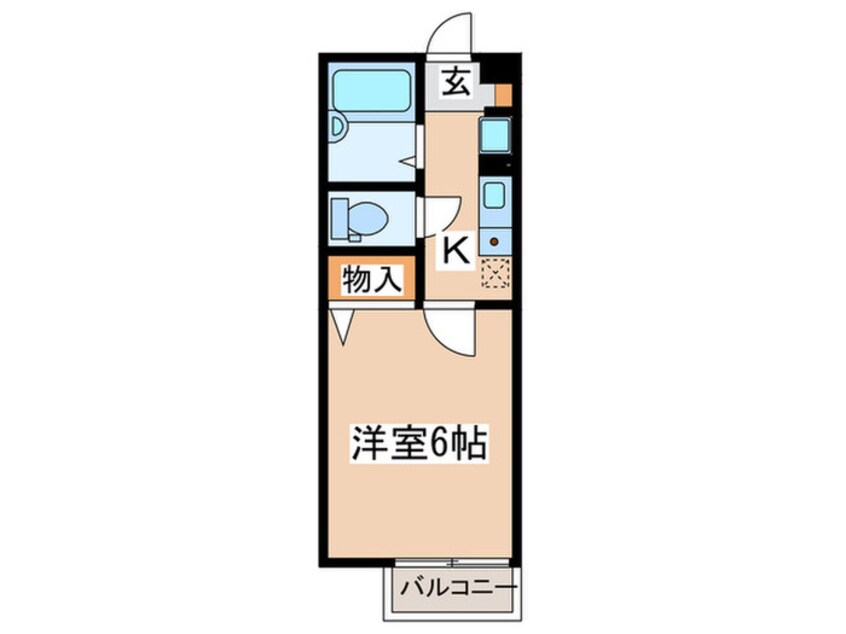 間取図 ジュネス陽光台Ⅱ