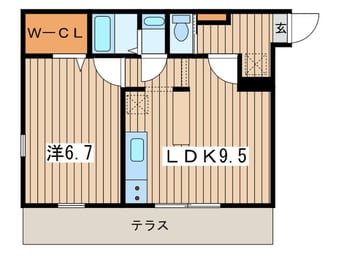 間取図 ﾊｰﾐｯﾄｸﾗﾌﾞﾊｳｽﾄｩｷﾞｬｻﾞｰ三ツ境