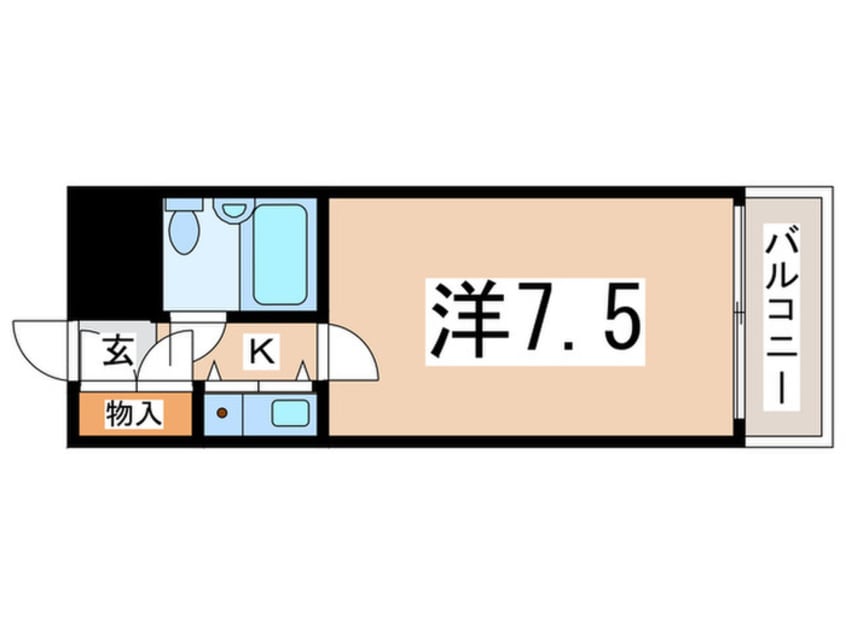 間取図 メゾンサンシャイン(1125)
