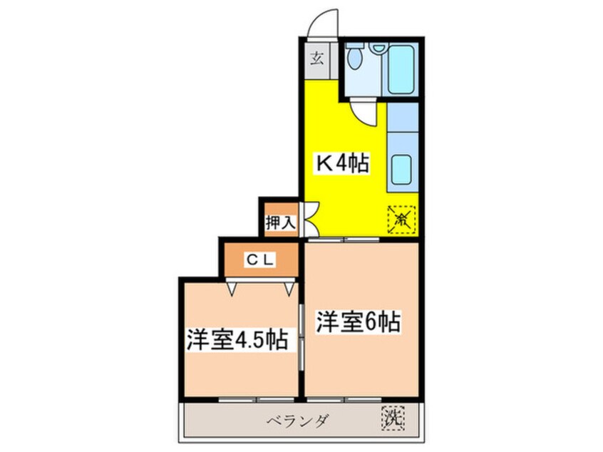 間取図 メゾンド花門